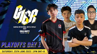 Garena Invitational Battle Royale 2022  Playoffs Day 1  Call of Duty®️Mobile  Garena [upl. by Floro]