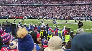 Bills vs Patriots Nyheim Hines returns opening kickoff for TD [upl. by Vano594]