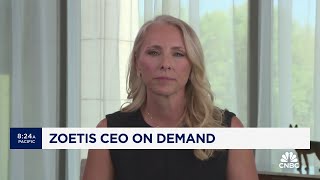 Zoetis CEO Kristin Peck on Q1 earnings [upl. by Nayt]