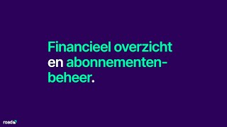 Financieel Overzicht en Abonnementenbeheer Nederlands [upl. by Kcirrag]