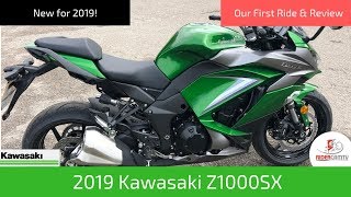 2019 Kawasaki Z1000 SX  Our first ride and review [upl. by Annaesor]