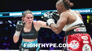 FRANCHON CREWSDEZURN VS SAVANNAH MARSHALL FULL FIGHT ROUNDBYROUND COMMENTARY amp WATCH PARTY [upl. by Swanhilda]