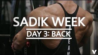 Sadik Week Day 3  Back [upl. by Rior986]