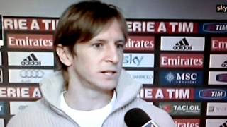 Ambrosini da dellInfame a Chiellini IbraStorari Prova Tv 09022012 [upl. by Aliakam]