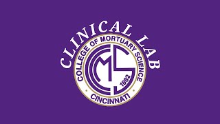 Cincinnati College of Mortuary Science  CLINICAL LAB [upl. by Fina672]