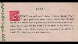 Patton 1970 Psalm 63 and the Weather Prayer [upl. by Nebeur]