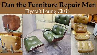 Eames Style Plycraft Lounge Chair Restoration [upl. by Faustina166]