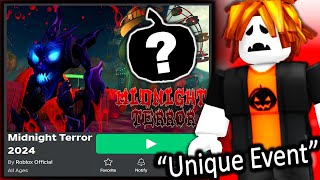 Robloxs leaked Halloween event is going to be awesome ROBLOX MIDNIGHT TERROR HALLOWEEN 2024 [upl. by Einnad]