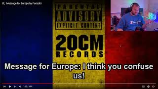 Romanian Rap Song Reaction  Message For Europe  Parasites [upl. by Eirehs806]