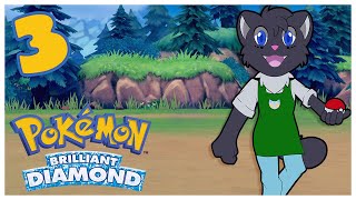 Pokemon Brilliant Diamond  Episode 3  A Fighting Chance [upl. by Araik]