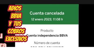 COMO ANULAR cuenta BBVA sin ir al banco 2023  Evitar Sobrecostos [upl. by Ladiv]