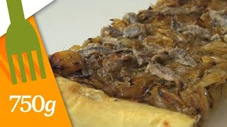 Recette de Pissaladière  750g [upl. by Nennarb118]