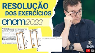 ENEM 2023  RESOLUÇÃO dos EXERCÍCIOS  ENEM 2023  102  Caderno AMARELO Uma academia decide troca [upl. by Raina]