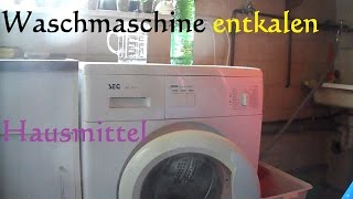 DIY Waschmaschine mit EssigEssenz entkalken [upl. by Mandel773]