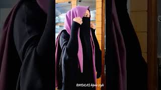 nose niqab hijab tutorial ll hijab tutorial with nose niqab [upl. by Angelique]