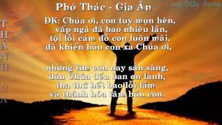 Phó Thác Lyrics [upl. by Burgess]