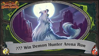 Midnight Wolf In Outcast  GG Demon Hunter Hearthstone Arena Run [upl. by Hamfurd]