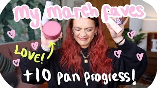 WHAT I LOVED IN MARCH amp 10 PAN UPDATES  EmmasRectangle [upl. by Groh]