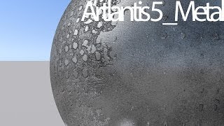 Artlantis 5 Metal material [upl. by Pallas]