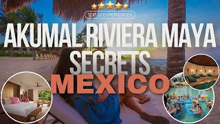 Akumal Riviera Maya Secrets Tour  Top 10 Luxurious Adult Only Experiences [upl. by Irallih370]