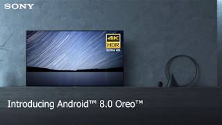 Introducing Android™ 80 Oreo™ on a Sony Android TV [upl. by Ardnovahs]