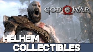 God of War  Helheim Collectibles Guide [upl. by Godred561]