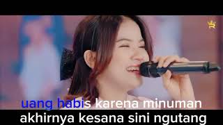 Karaoke Royal music Dinda teratu  Gara gara sebotol minuman [upl. by Cameron575]