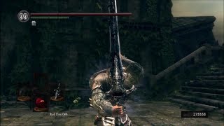 Dark Souls Weapon Showcase The Abyss Greatsword [upl. by Elegna966]