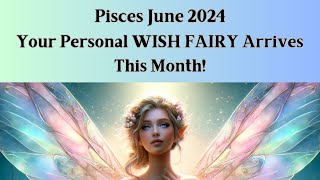 Pisces June 2024 YOUR PERSONAL WISH FAIRY ARRIVES This Month Snap up the opportunities to RISE [upl. by Merissa]