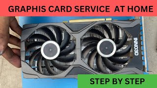 GRAPHICS CARD SERVICE  HOW TO SERVICE GRAPHICS CARD AT HOME gpurepair graphicscard [upl. by Batista]