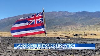 Mauna Kea lands on Hawaii Register of Historic Places [upl. by Ayad611]