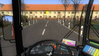 Omsi map Bowdenham UK Schulbuslinie S52flv [upl. by Moriarty232]