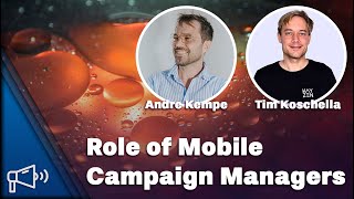 Role of Mobile Campaign Managers [upl. by Harrison]