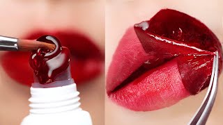 Lipstick Tutorial Compilation For Every Girls 👄 Makeup Inspiration [upl. by Tove522]