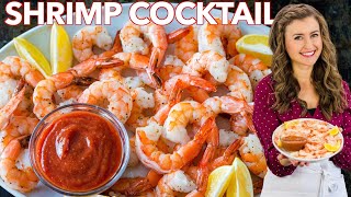 Shrimp Cocktail Recipe  Easy Appetizer in 15 minutes [upl. by Tressa287]