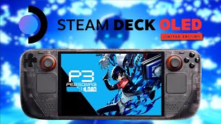 Persona 3 Reload  Steam Deck OLED Performance Gameplay [upl. by Adrahc]