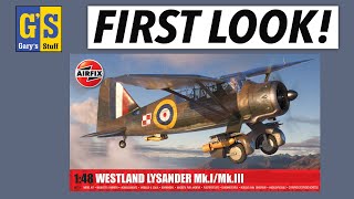 2024 NEW AIRFIX LYSANDER 148  first box review [upl. by Gilbart418]