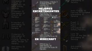 LOS MEJORES ENCANTAMIENTOS DE MINECRAFT build minecraft [upl. by Aliza]