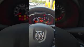 2022 Dodge ram ProMaster City cargo van startup sequence 2023 subscribe viral viral dodge [upl. by Marten]