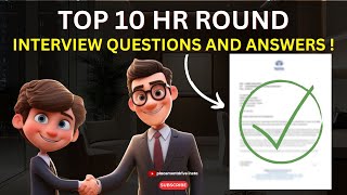 Top 10 HR Interview Questions amp Answers for Freshers  Most asked HR Interview Questions [upl. by Kincaid]