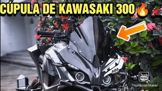 COMO ADAPTAR CUPULA EN PULSAR RS200🏍️se ve increíble\\kawasaki pulsarrs200 [upl. by Leilani]