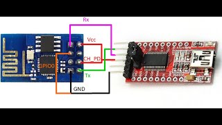 How to programming ESP8266 Module with USB toTTL Converter [upl. by Silberman58]