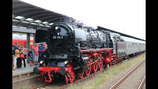 Sonderzug von Neumünster nach WesterlandSylt mit 012 1046 [upl. by Greeley862]