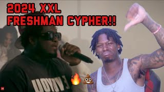 2024 XXL FRESHMAN CYPHER Reaction 🫣🤔🔥 [upl. by Afesoj438]