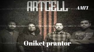 Oniket PrantorArtcell CoverAmit karmomar [upl. by Shandee]