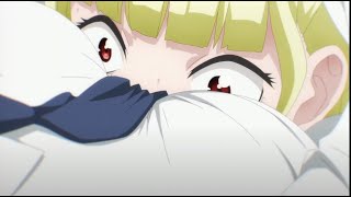 Yulia passed out from Hana oppai Hug  Mieruko chan episode 7 [upl. by Pliam]