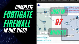 FortiGate firewall configuration step by step [upl. by Nileve]