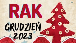 RAK ♋GRUDZIEŃ 2023♋ prognoza Tarota 🌞NIE MNÓŻ TRUDNOŚCI SPRÓBUJ A PRZEKONASZ SIĘ ŻE BYŁO WARTO🌞 [upl. by Cornelle]