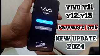 Vivo Y15 PatternPassword Remove By Hard Reset  Vivo Y11 Ka Lock Kaisy tody [upl. by Ennaeirb]