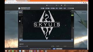 Skyrim SE SkyUI And SKSE64 Mod Organizer 2 Installation Tutorial [upl. by Dygall]